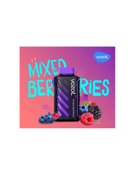 Vozol Gear Power Mixed Berries Disposable vape 20000 puffs 20mg