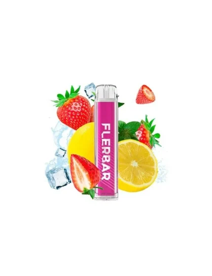 600 puffs Flerbar Disposable vape Strawberry Lemonade 20mg