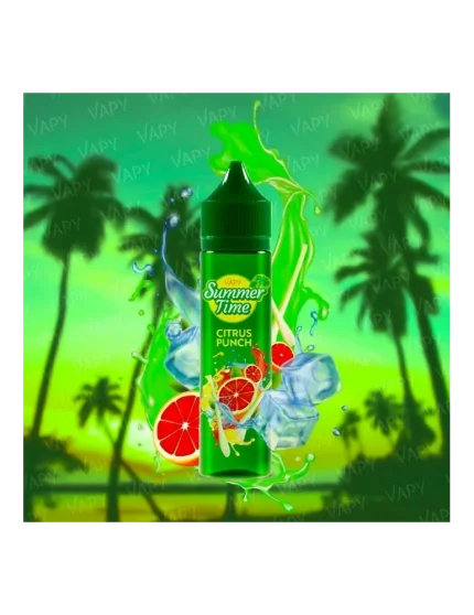70/30 VAPY SUMMER TIME Prefilled Citrus Punch 60ml 3mg EXPIRATION DATE 05.04.24.