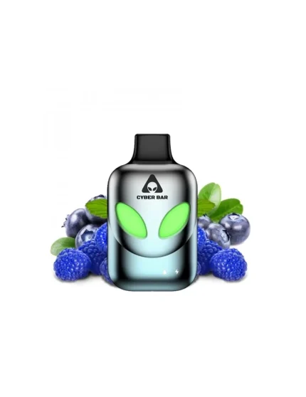 AL8000 Blueberry Sour Raspberry 0mg 8000 puff - Cyber Bar Disposable Vape
