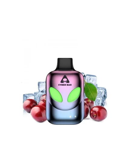 AL8000 Cherry Ice 0mg 8000puff - Cyber Bar Disposable Vape