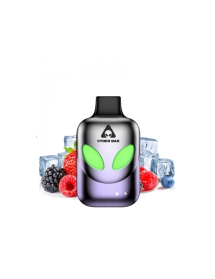 AL8000 Mix Berry Ice 0mg 8000puff - Cyber Bar Disposable Vape