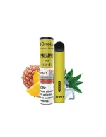 Balmy Pineapple 20mg 600puffs Disposable Vape EXPIRATION DATE 1.07.24.