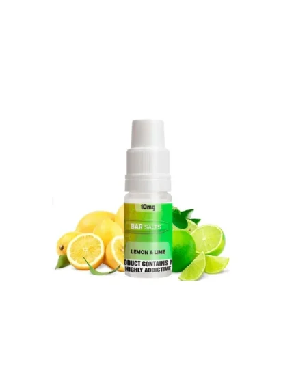 Bar Nicsalts Lemon Lime 10mg 10ml 50/50