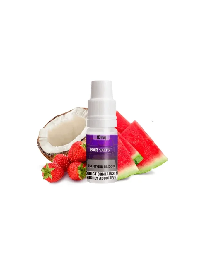 Bar Nicsalts Panther Blood 10mg 10ml 50/50 E liquid