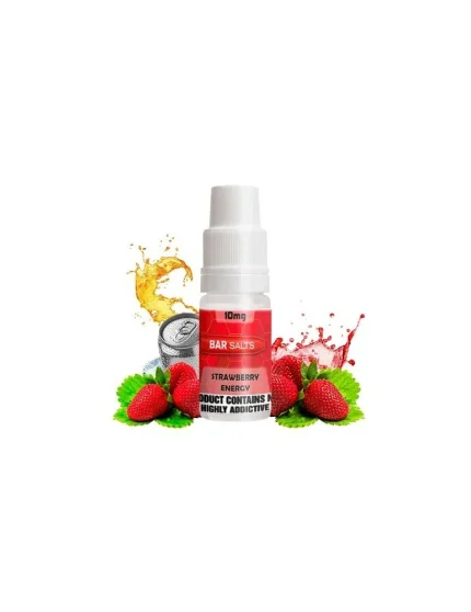 Bar Nicsalts Strawberry Energy 10mg 10ml 50/50