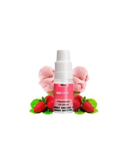 Bar Nicsalts Strawberry Ice Cream 20mg 10ml 50/50