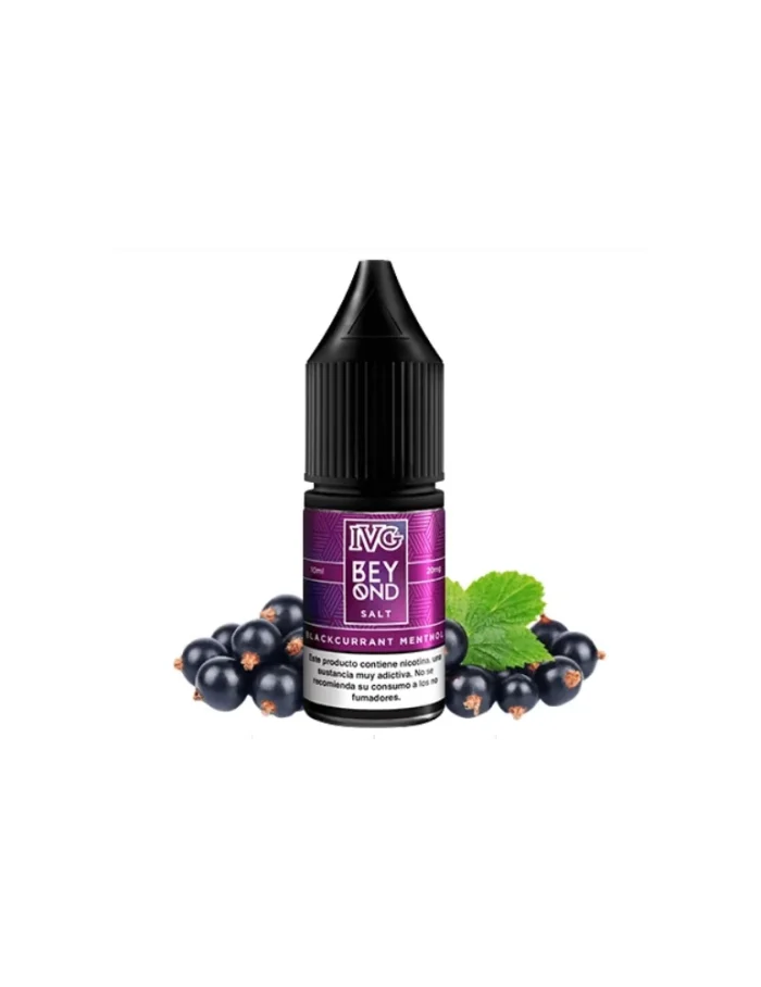Beyond NicSalt Blackcurrant Menthol by Ivg 10ml 10mg E-liquid