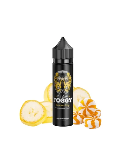 Captain Foggy - Banana Bay Prefilled 6mg 60ml 60/40 E liquid
