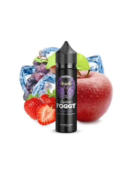 Captain Foggy - Grape Gale Prefilled 6mg 60ml 60/40 E liquid
