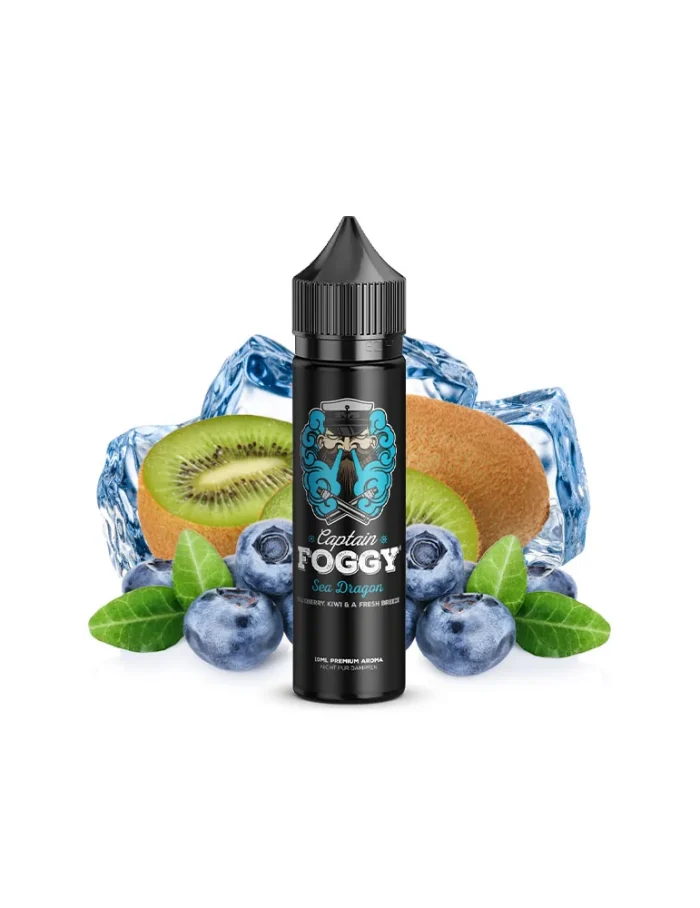 Captain Foggy - Sea Dragon Prefilled 3mg 60ml 60/40 E liquid
