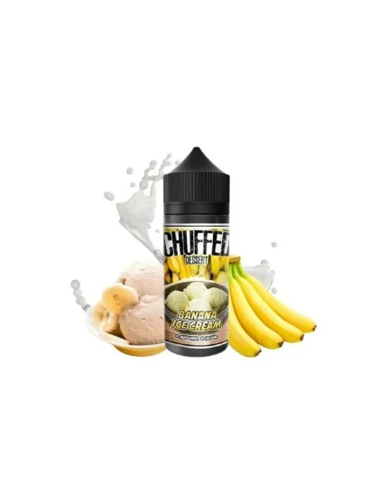 Chuffed Dessert Banana Ice Cream 100ml (shortfill) 70/30