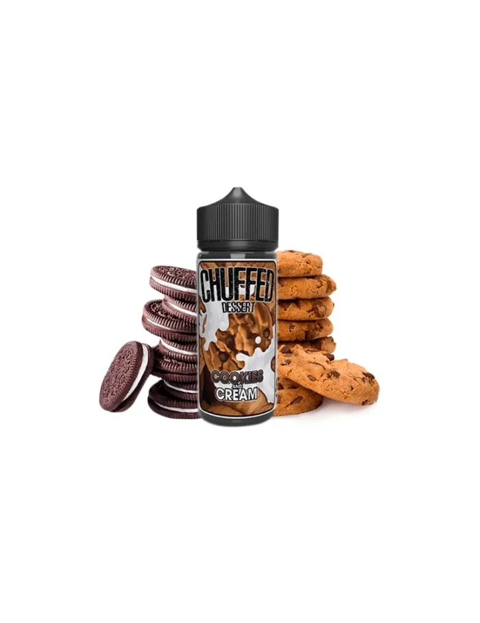 Chuffed Dessert Cookies and Cream Prefilled 120ml 6mg E liquid