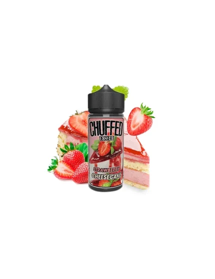 Chuffed Dessert Strawberry Cheesecake Prefilled 120ml 3mg E liquid