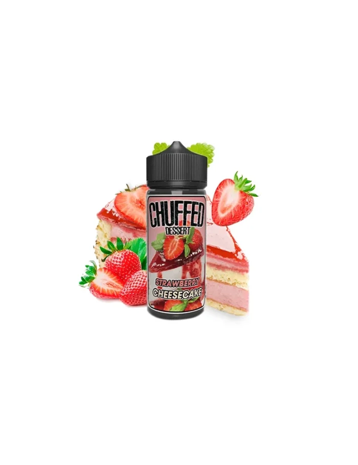 Chuffed Dessert Strawberry Cheesecake Prefilled 120ml 3mg E liquid