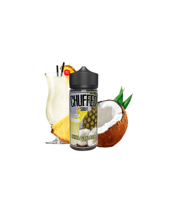 Chuffed Soda Pina Colada Prefilled 120ml 6mg E liquid