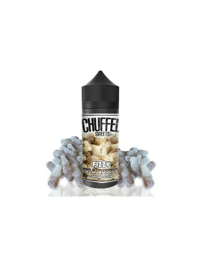 Chuffed Sweets Fizzy Cola Bottles 100ml (shortfill) 70/30