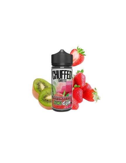 Chuffed Swets Strawberry Kiwi Gum Prefilled 120ml 6mg E liquid