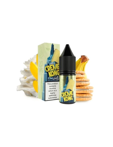 Creme Kong NicSalt Banana 10mg 10ml E liquid