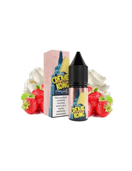 Creme Kong NicSalt Strawberry 10mg 10ml E liquid
