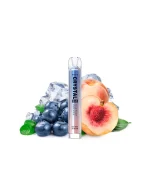 Crystal Bar Blueberry Peach Ice Disposable Vape Mesh 20mg 600 puffs