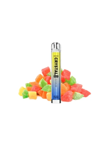 Crystal Bar Rainbow Disposable Vape Mesh 20mg 600puffs