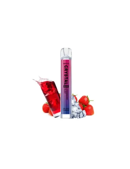 Crystal Bar Strawberry Blast Disposable Vape Mesh 20mg 600puffs