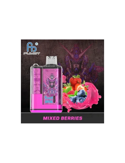 Crystal Mixed Berries 12000 puffs 20mg RandM Disposable Vape