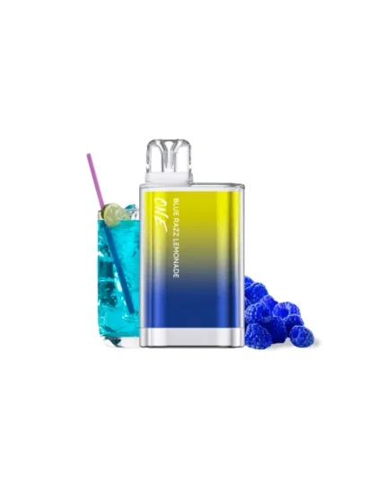 Crystal One Amare Blue Razz Lemonade Disposable Vape Mesh 20mg 600 puffs