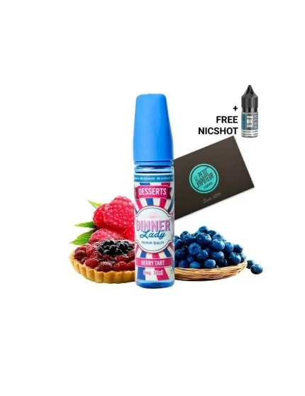 Dinner Lady Berry Tart 0mg 50ml 70/30