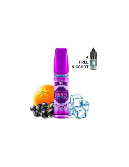 Dinner Lady Black Orange Crush 0mg 50ml 70/30
