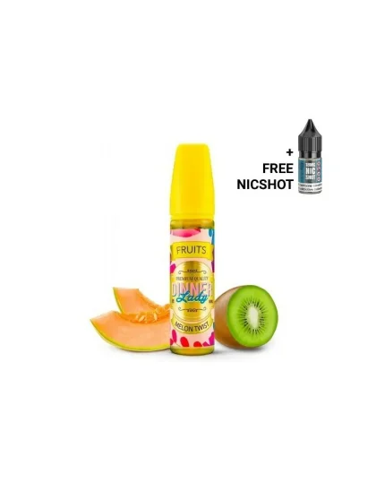 Dinner Lady Melon Twist 0mg 50ml 70/30