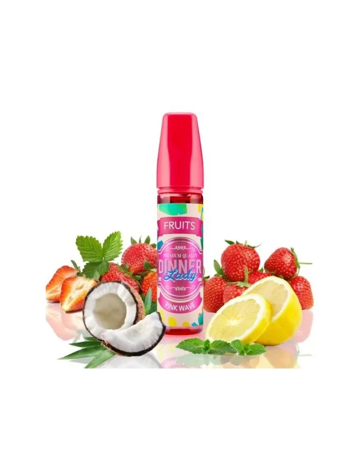 Dinner Lady Pink Wave 0mg 50ml 70/30