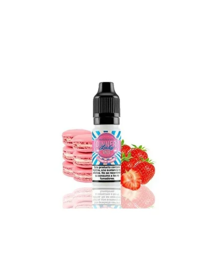 Dinner Lady Salts Strawberry Macaroon 10mg 10ml