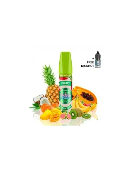 Dinner Lady Tropical Fruits 0mg 50ml 70/30
