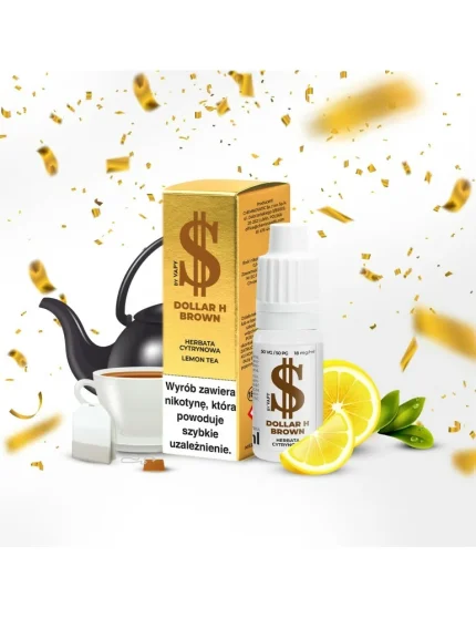 Dollar Brown HYBRID liquids 18mg 50/50 10ml VAPY