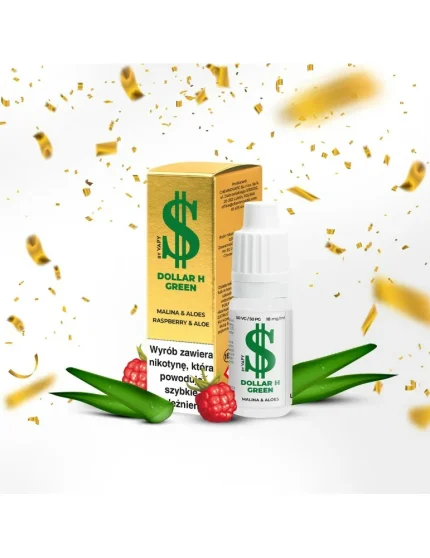 Dollar Green HYBRID liquids 18mg 50/50 10ml VAPY