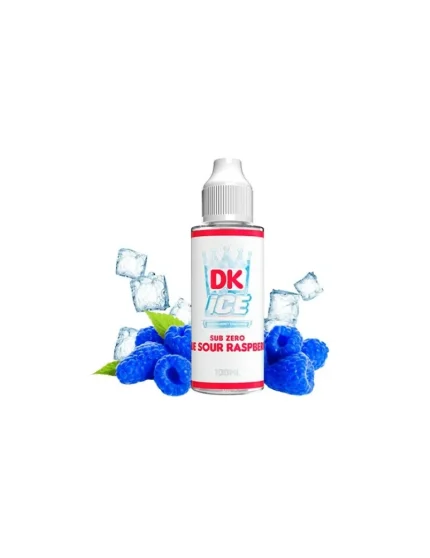 Donut King Ice Sub Zero Blue Sour Raspberry 100ml E liquid