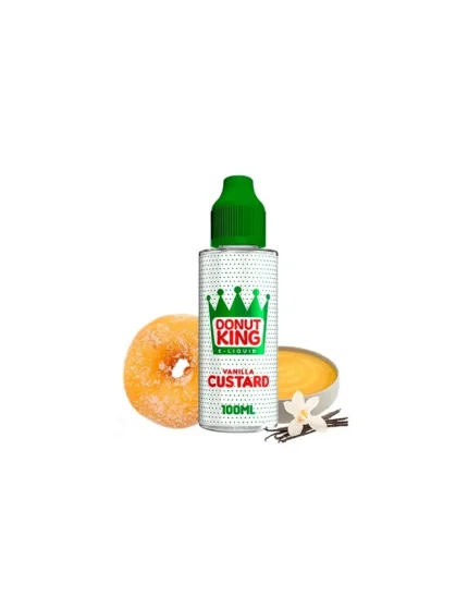 Donut King Vanilla Custard 100ml E liquid