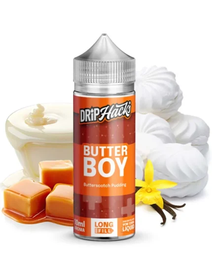 Drip Hacks Butter Boy 6mg 120ml 60/40 Prefilled Nicotine E-liquid