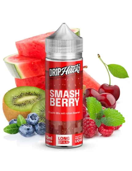 Drip Hacks Smash Berry 3mg 120ml 60/40 Prefilled Nicotine E-liquid