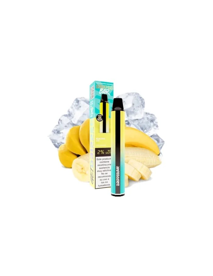 Dripped Bar Banana Ice 20mg 800 puffs Disposable Vape