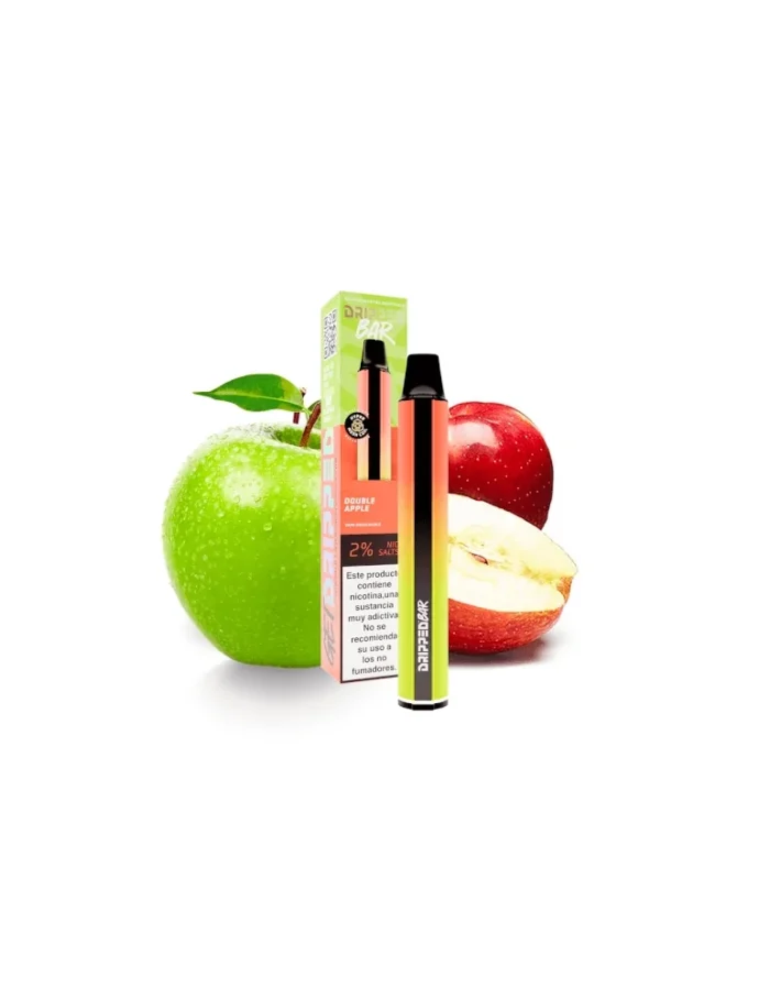 Dripped Bar Double Apple 20mg 800 puffs Disposable Vape