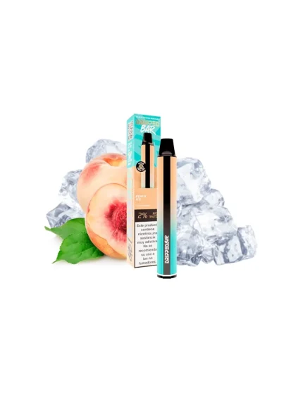 Dripped Bar Peach Ice 20mg 800 puffs Disposable Vape