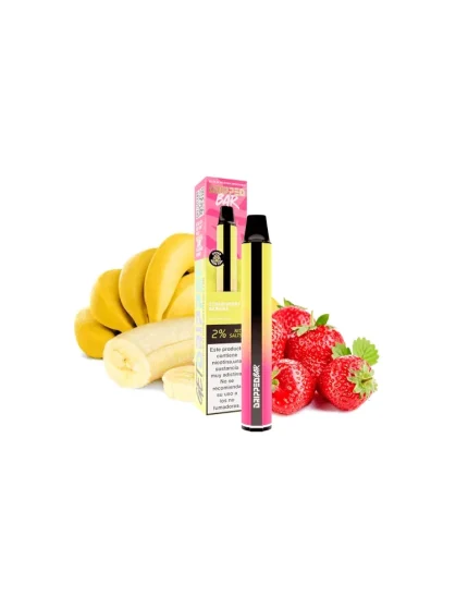 Dripped Bar Strawberry Banana 20mg 800 puffs Disposable Vape