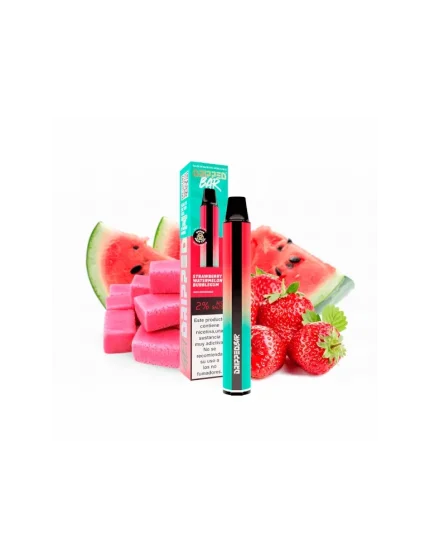 Dripped Bar Strawberry Watermelon Bubblegum 20mg 800 puffs Disposable Vape