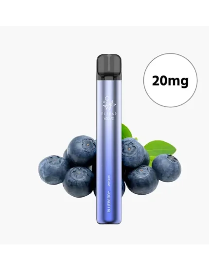 Elf Bar 600 V2 20mg Blueberry Mesh Coil Disposable Vape 600puffs