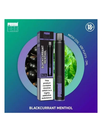 Frunk Mesh Blackcurrant Menthol 20mg 600puffs