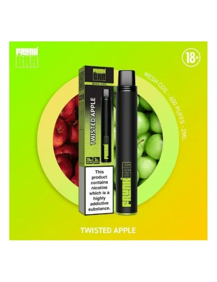 Frunk Mesh Twisted Apple 20mg 600puffs