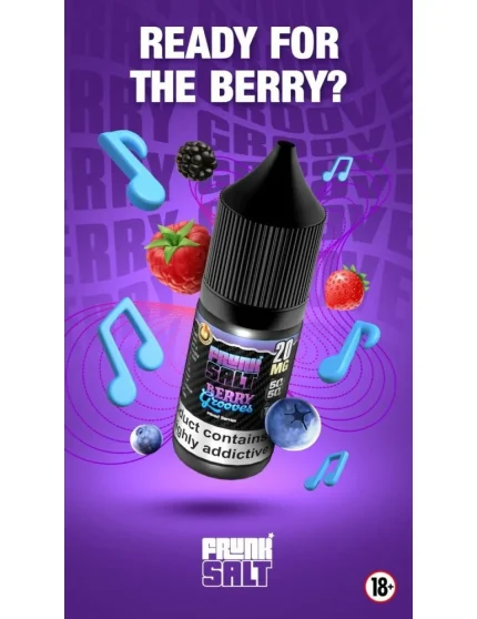 FRUNK SALT - Berry Grooves 10 MG 10 ML